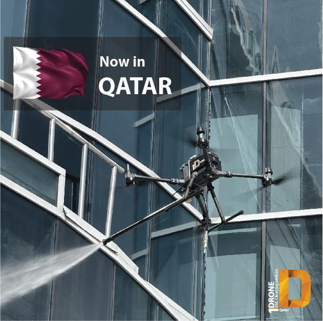 Drone First Building Cleaning Services Qatar